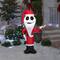 4ft. Airblown® Inflatable Jack Skellington as Sandy Claws